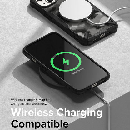 Deksel for Apple iPhone 14 Plus, Ringke, Fusion X Design, Kamuflasje