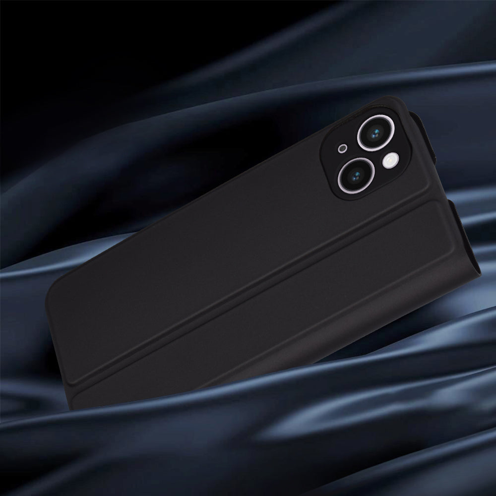 Deksel til Apple iPhone 14 Plus, Techsuit, Magskin Book, Svart