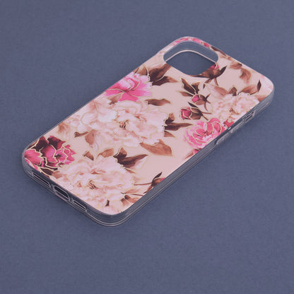 Deksel for Apple iPhone 14 Plus, Techsuit, Marble, Beige