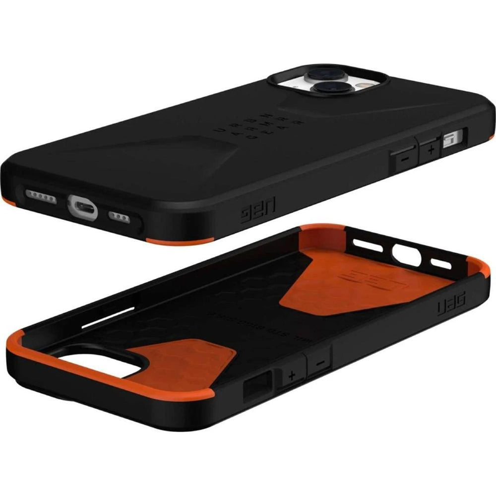 Deksel for Apple iPhone 14 Plus, Urban Armor Gear, Civilian, Svart