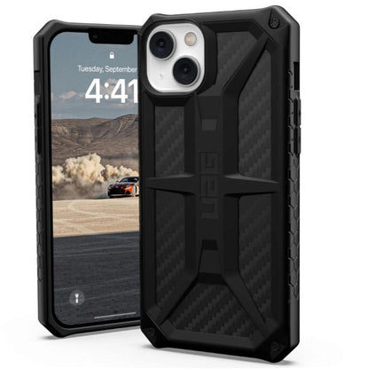 Deksel for Apple iPhone 14 Plus, Urban Armor Gear, Monarch Carbon, Svart