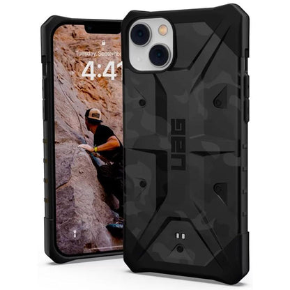 Deksel for Apple iPhone 14 Plus, Urban Armor Gear, Pathfinder SE Midnight Camo, Kamuflasje
