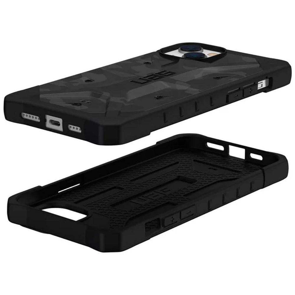 Deksel for Apple iPhone 14 Plus, Urban Armor Gear, Pathfinder SE Midnight Camo, Kamuflasje