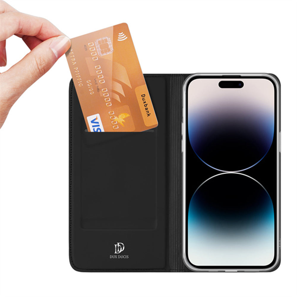 Deksel for Apple iPhone 14 Pro, DUX DUCIS, Skin Pro, Svart