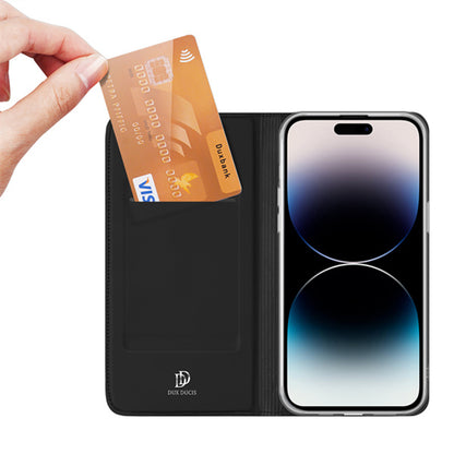 Deksel for Apple iPhone 14 Pro, DUX DUCIS, Skin Pro, Svart