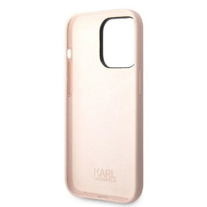Deksel for Apple iPhone 14 Pro, Karl Lagerfeld, Silicone Ikonik NFT, Rosa