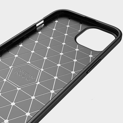 Deksel for Apple iPhone 14 Pro Max, Techsuit, Karbon, Svart