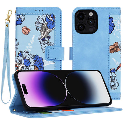 Deksel til Apple iPhone 14 Pro Max, Techsuit, FlipCraft, Blå
