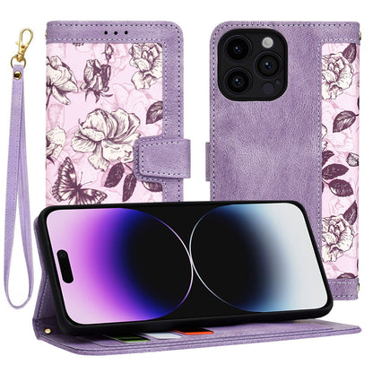 Deksel til Apple iPhone 14 Pro Max, Techsuit, FlipCraft, Lilla