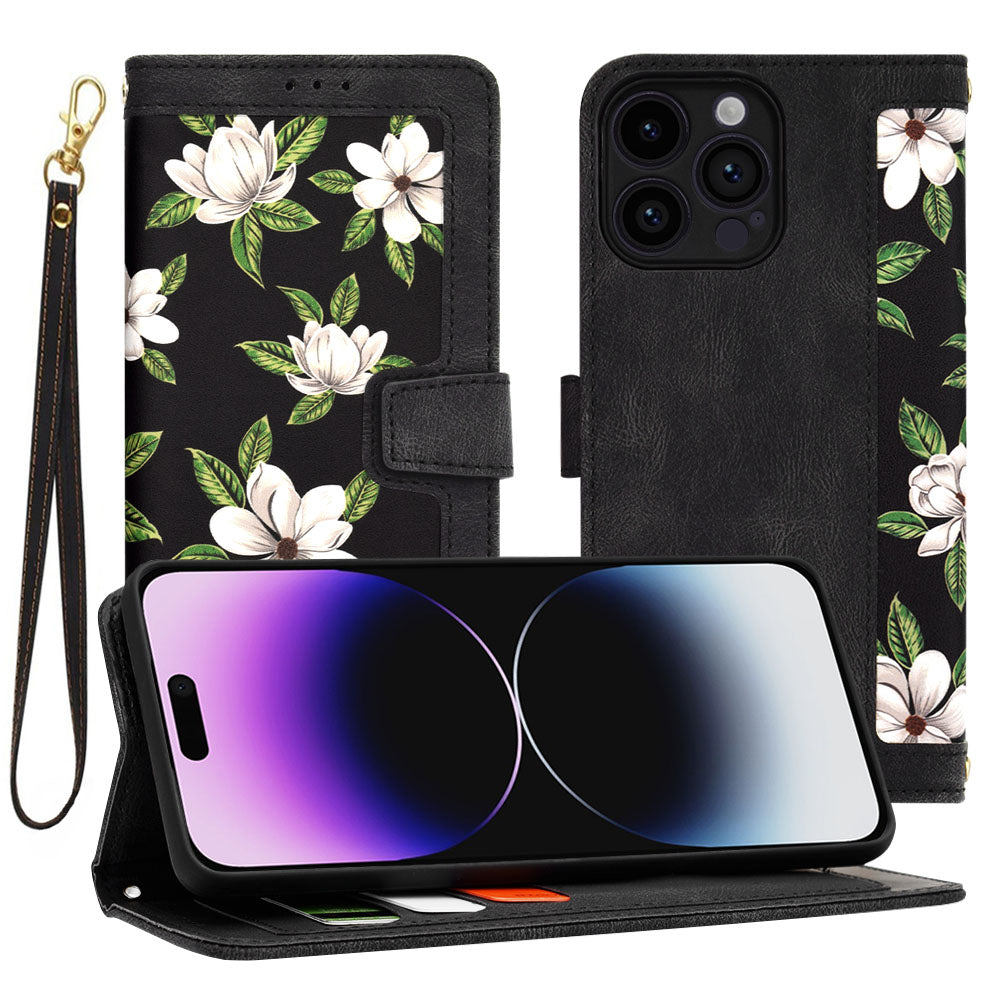 Deksel for Apple iPhone 14 Pro Max, Techsuit, FlipCraft, Svart