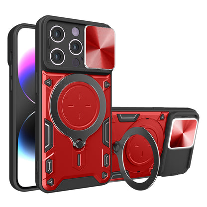 Deksel for Apple iPhone 14 Pro, Techsuit, CamGuard Pro, Rød