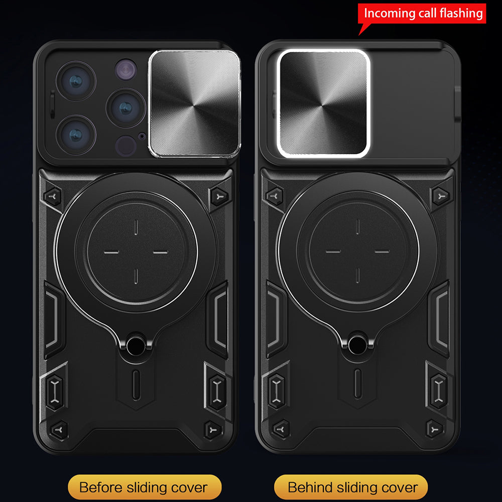 Deksel for Apple iPhone 14 Pro, Techsuit, CamGuard Pro, Rød