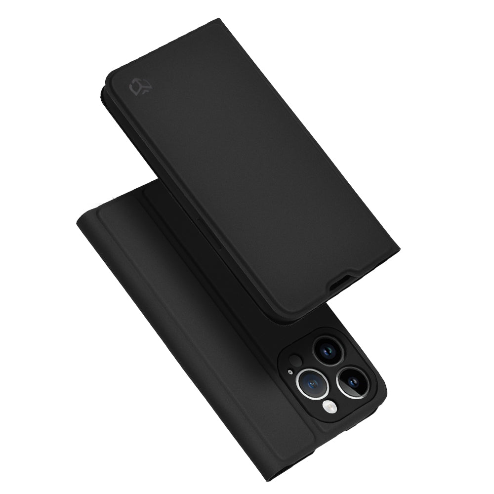 Deksel til Apple iPhone 14 Pro, Techsuit, Magskin Book, Svart