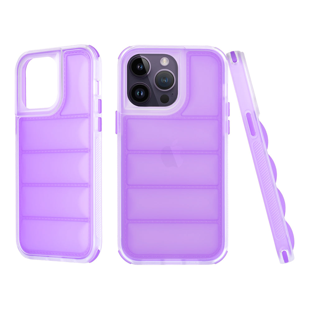 Deksel til Apple iPhone 14 Pro, Techsuit, Wave Shield, Lilla