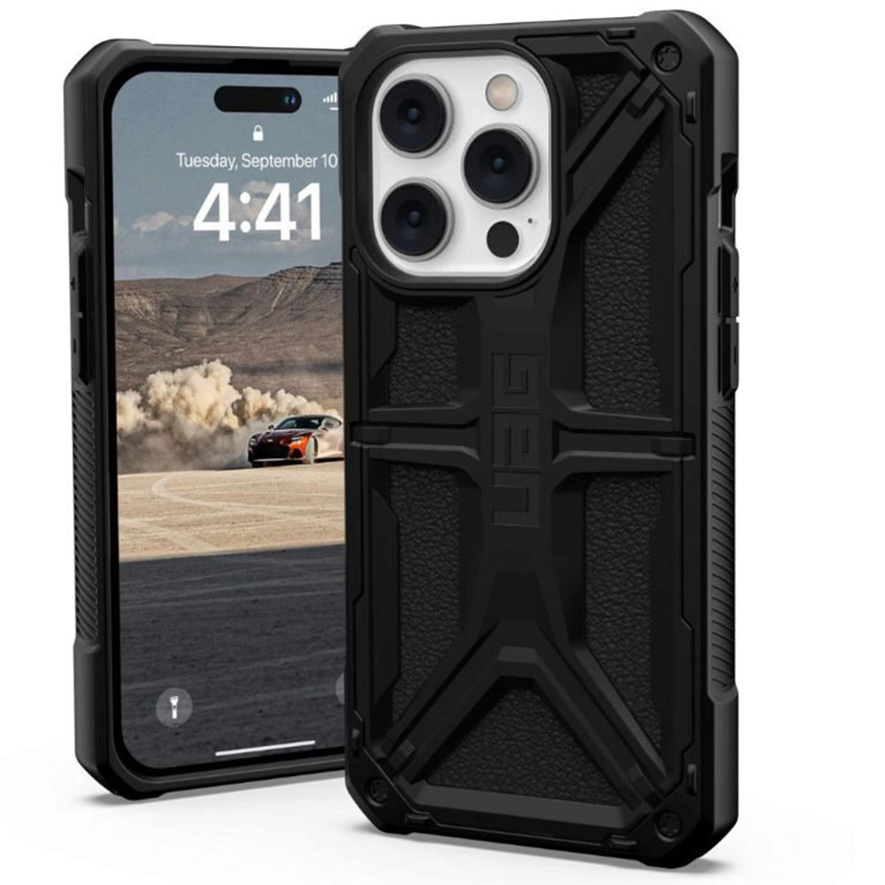 Deksel for Apple iPhone 14 Pro, Urban Armor Gear, Monarch, Svart