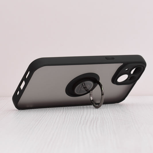Deksel for Apple iPhone 14, Techsuit, Glinth, Svart