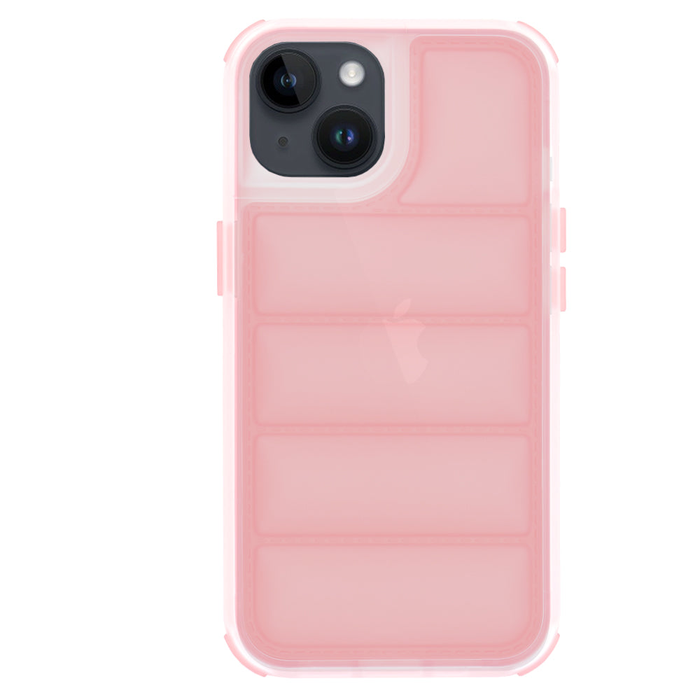 Deksel for Apple iPhone 14, Techsuit, Wave Shield, Rosa