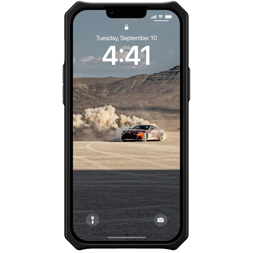 Deksel for Apple iPhone 14, Urban Armor Gear, Monarch Carbon, Svart