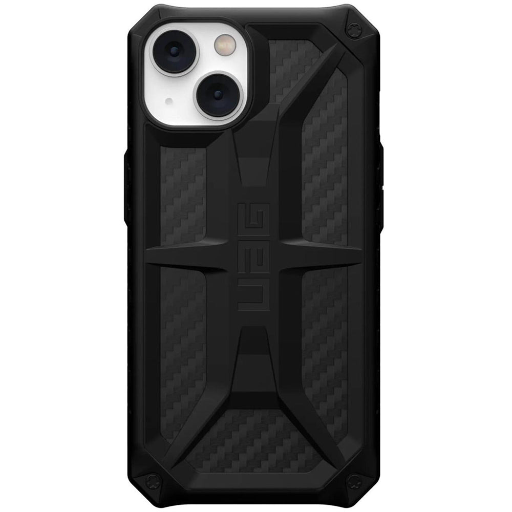 Deksel for Apple iPhone 14, Urban Armor Gear, Monarch Carbon, Svart