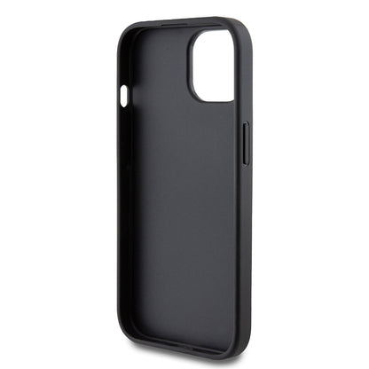 Deksel for Apple iPhone 15, Guess, 4G Metal Gold Logo, Grå