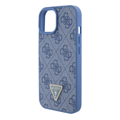 Deksel for Apple iPhone 15, Guess, Crossbody 4G Metal Logo, Blå