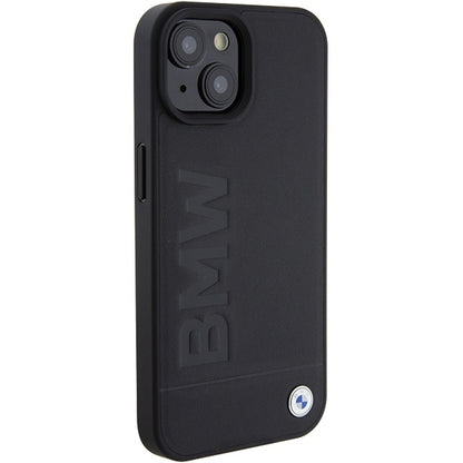 Deksel for Apple iPhone 15 Plus, BMW, Natural Hot Stamp, Svart