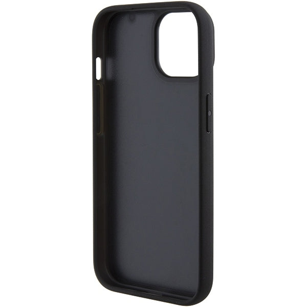 Deksel for Apple iPhone 15 Plus, BMW, Natural Hot Stamp, Svart