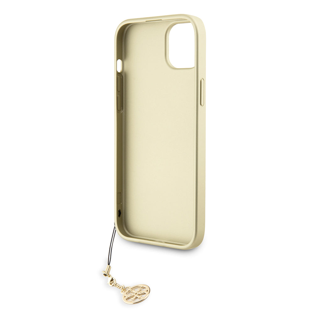 Deksel for Apple iPhone 15 Plus, Guess, 4G Charm, Grå