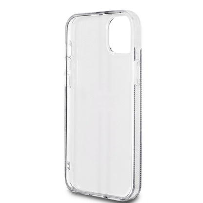 Deksel for Apple iPhone 15 Plus, Guess, IML 4G Gold Stripe, Svart