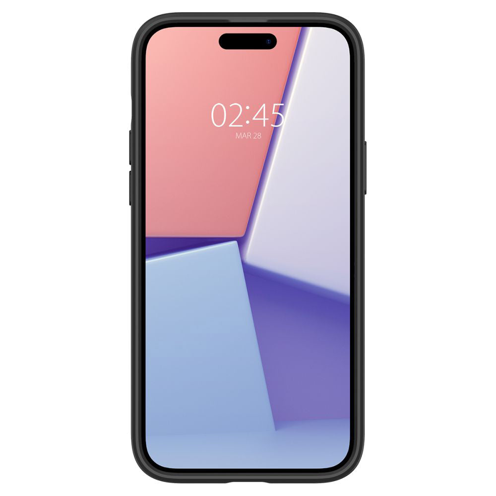 Deksel for Apple iPhone 15 Plus, Spigen, Ultra Hybrid, Matt Svart