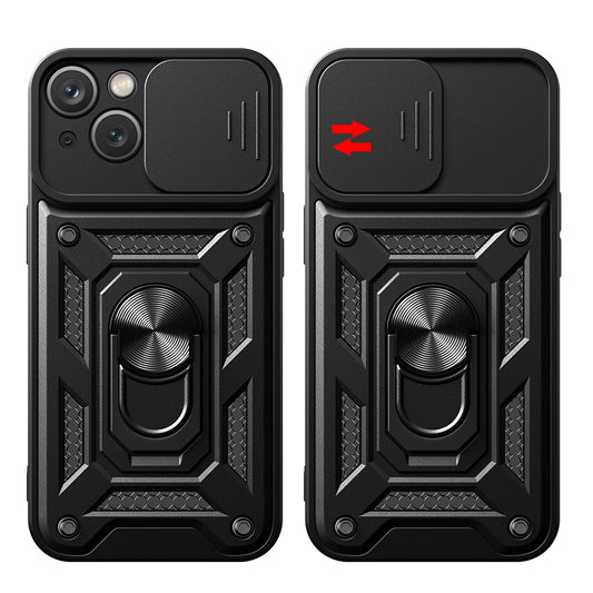 Deksel for Apple iPhone 15 Plus, Techsuit, CamShield, Blå