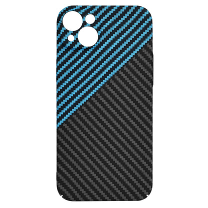 Deksel for Apple iPhone 15 Plus, Techsuit, Carbonite FiberShell, Svart Bleu