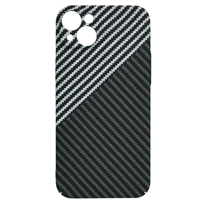 Deksel for Apple iPhone 15 Plus, Techsuit, Carbonite FiberShell, Svart Grå