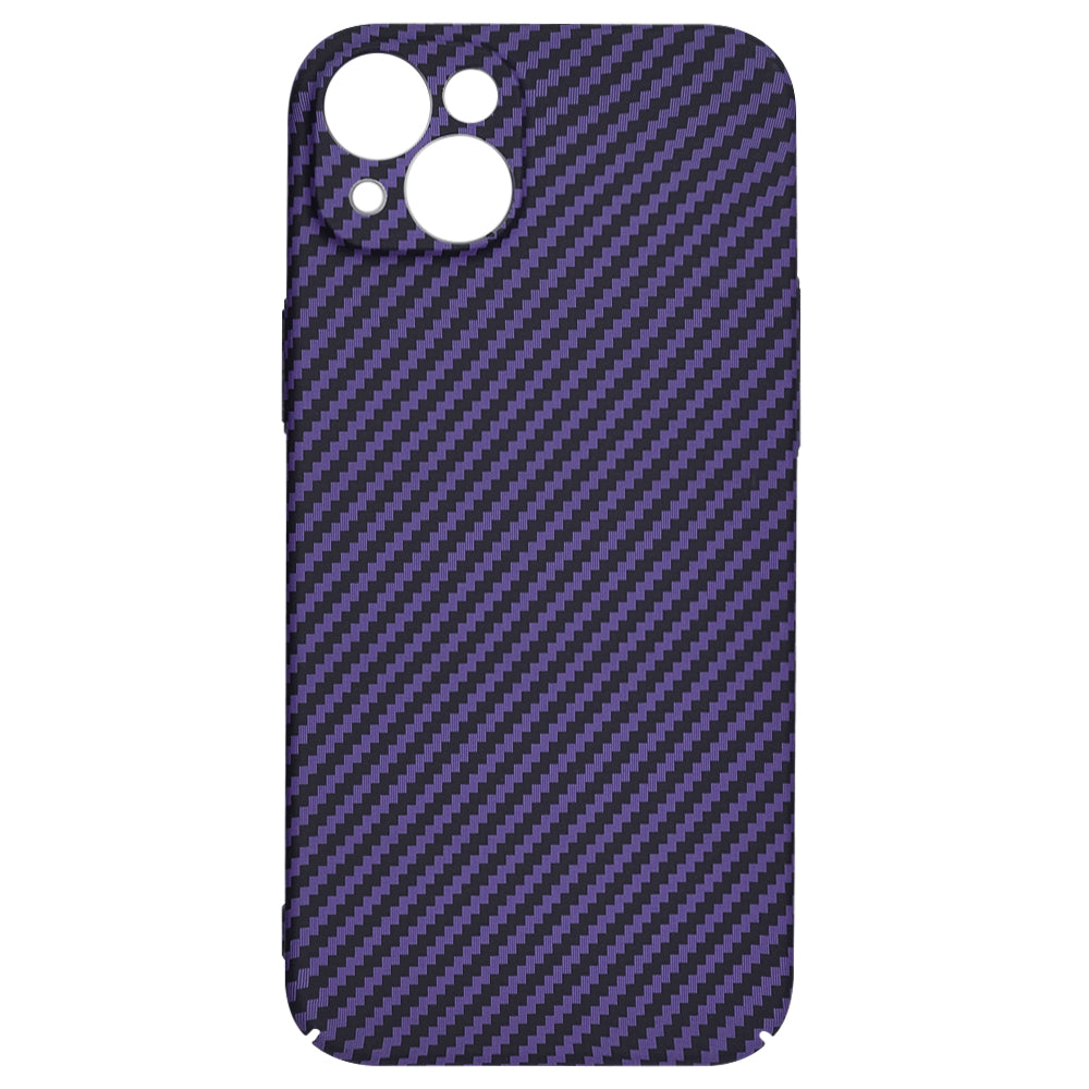 Deksel for Apple iPhone 15 Plus, Techsuit, Carbonite FiberShell, Lilla