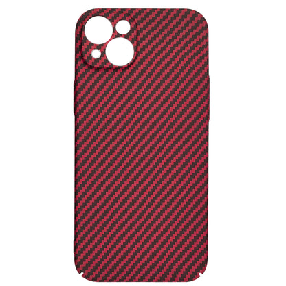 Deksel for Apple iPhone 15 Plus, Techsuit, Carbonite FiberShell, Rød