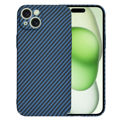 Deksel for Apple iPhone 15 Plus, Techsuit, Carbonite FiberShell, Turkis
