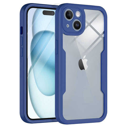 Deksel for Apple iPhone 15 Plus, Techsuit, ColorVerse 360, Blå