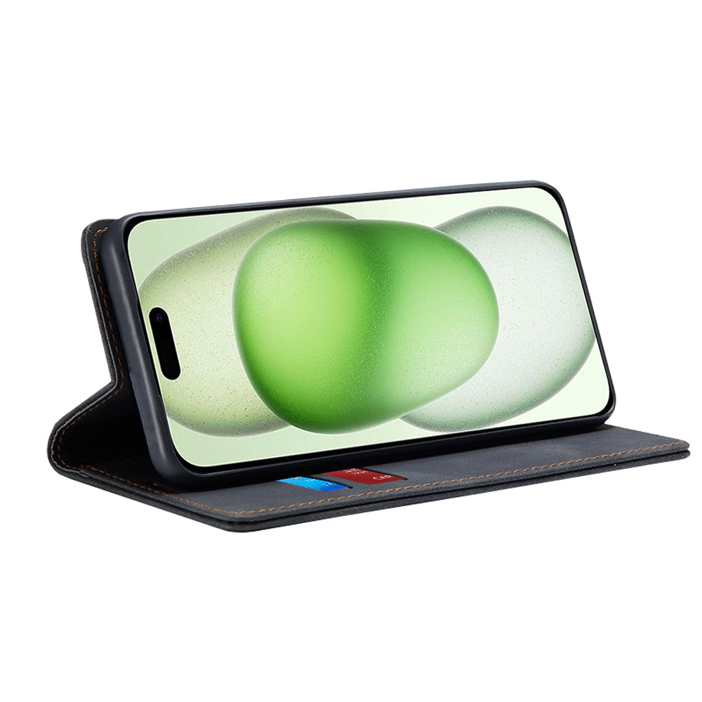 Deksel for Apple iPhone 15 Plus, Techsuit, Confy, Svart