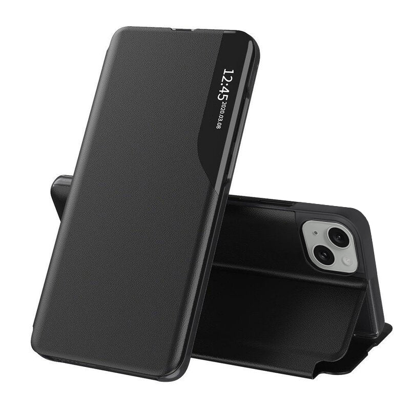 Deksel for Apple iPhone 15 Plus, Techsuit, eFold, Svart