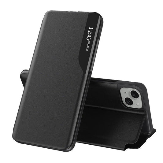 Deksel for Apple iPhone 15 Plus, Techsuit, eFold, Svart