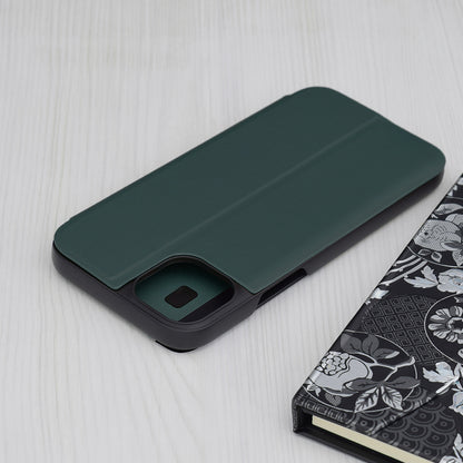 Deksel for Apple iPhone 15 Plus, Techsuit, eFold, Grønn