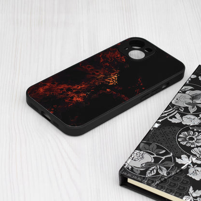 Deksel for Apple iPhone 15 Plus, Techsuit, Glaze, Rød
