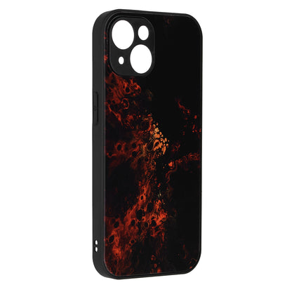 Deksel for Apple iPhone 15 Plus, Techsuit, Glaze, Rød