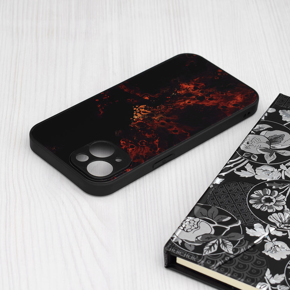 Deksel for Apple iPhone 15 Plus, Techsuit, Glaze, Rød