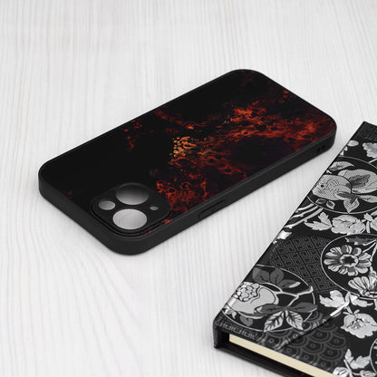 Deksel for Apple iPhone 15 Plus, Techsuit, Glaze, Rød