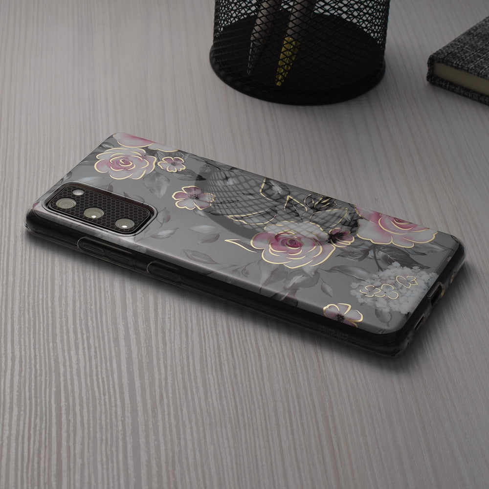Deksel til Apple iPhone 15 Plus, Techsuit, Marble, Grå