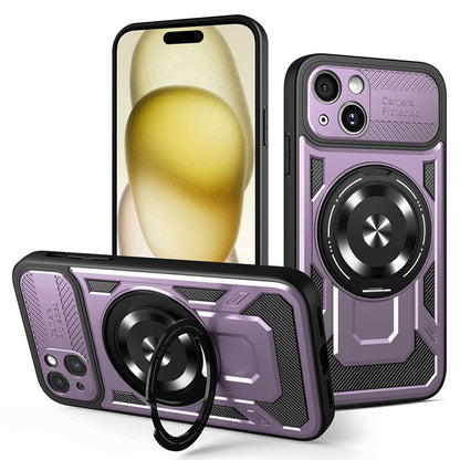 Deksel for Apple iPhone 15 Plus, Techsuit, RuggedCam, Lilla