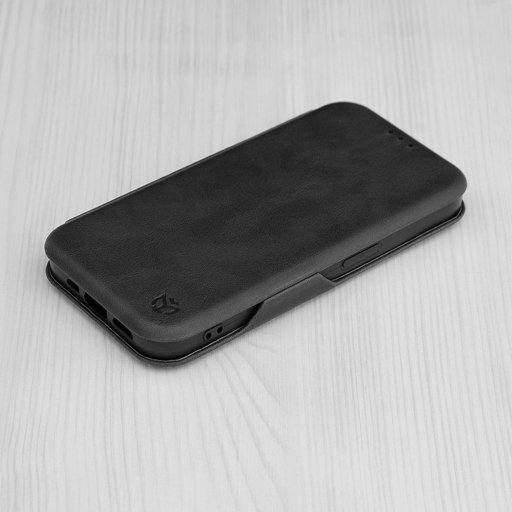 Deksel for Apple iPhone 15 Plus, Techsuit, Safe Wallet Plus, Svart