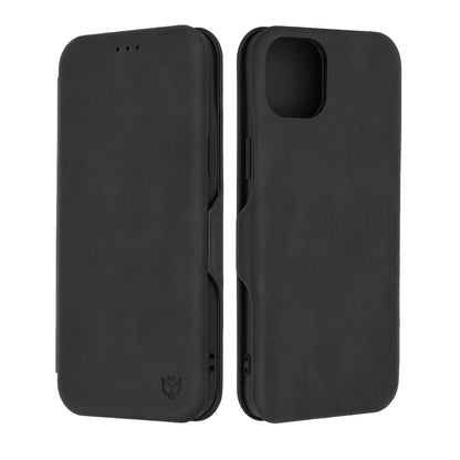 Deksel for Apple iPhone 15 Plus, Techsuit, Safe Wallet Plus, Svart