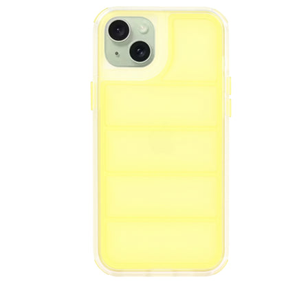 Deksel for Apple iPhone 15 Plus, Techsuit, Wave Shield, Gul
